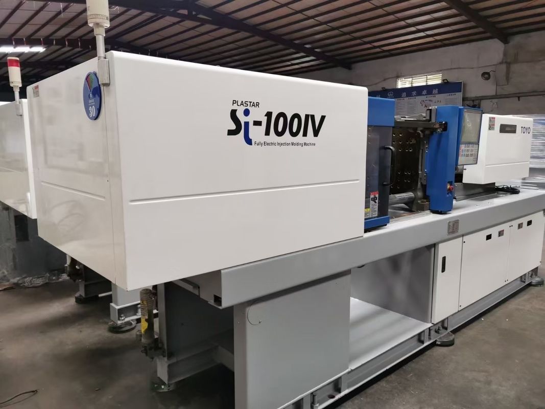 PP를 위한 사용된 TOYO SI-100IV 100 톤 사출 성형 기계 자동 전기